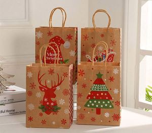 Sacs de shopping pliables personnalisés avec logo, sacs de Noël pour cadeaux, pack promotionnel - Product Image 4