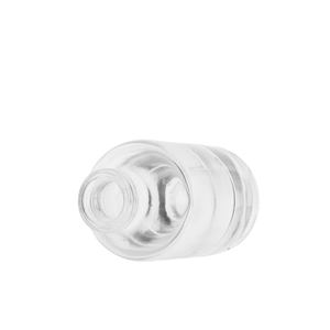 Mini bouteille de parfum en verre de 15ml de test d'échantillon vide rond avec pompe de pulvérisation et bouchon en bois - Product Image 3