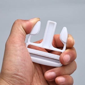 Boucles latérales en plastique blanc 2 cm 50 mm résistantes à l'usure pour sacs et accessoires de sac à dos - Product Image 3