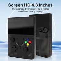 Console de jeu portable rétro, plus de 20 000 jeux, écran LCD de 4,3 pouces (résolution 640x480), Android 13, Wi-Fi, batterie 4000 mAh, puces RK3566