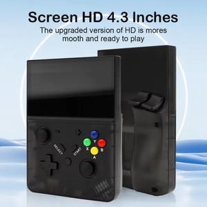 Console de jeu portable rétro M18 avec plus de 20 000 jeux intégrés, écran LCD de 4,3 pouces, système Linux RetroArch Emuelec 4.3, puces RK3566 - Product Image 2