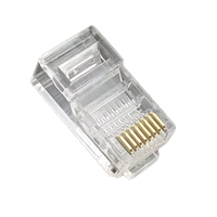 Prise modulaire CAT5 UTP Ethernet RJ45 Connecteur CAT5E CAT6 8P8C pour Ethernet RJ45 Câble Connecteur Accessoires