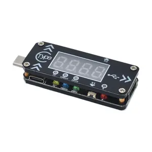 AEAK XY-WPDT 5V/9V/12V/15V/20V/PPS PD2.0 PD3.0 USB充电触发充电器电压表电流表C型USB诱饵装置
