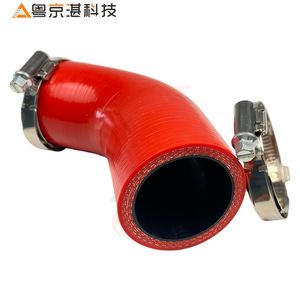 ท่ออินเตอร์คูลเลอร์ LR019397 สำหรับเรนจ์โรเวอร์ ท่อยางพร้อมแคลมป์ 30-45 มม. - Product Image 3