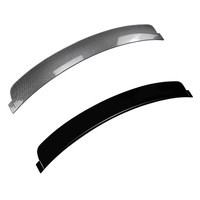 Aileron arrière en ABS noir brillant et motif carbone, adapté aux Mercedes-Benz Classe C W204 C180 C200 2008-2014