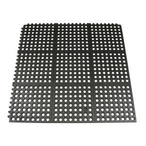 Tapetes de Piso de Goma Modulares Antideslizantes para Interiores y Exteriores, Anti Fatiga - Product Image 1