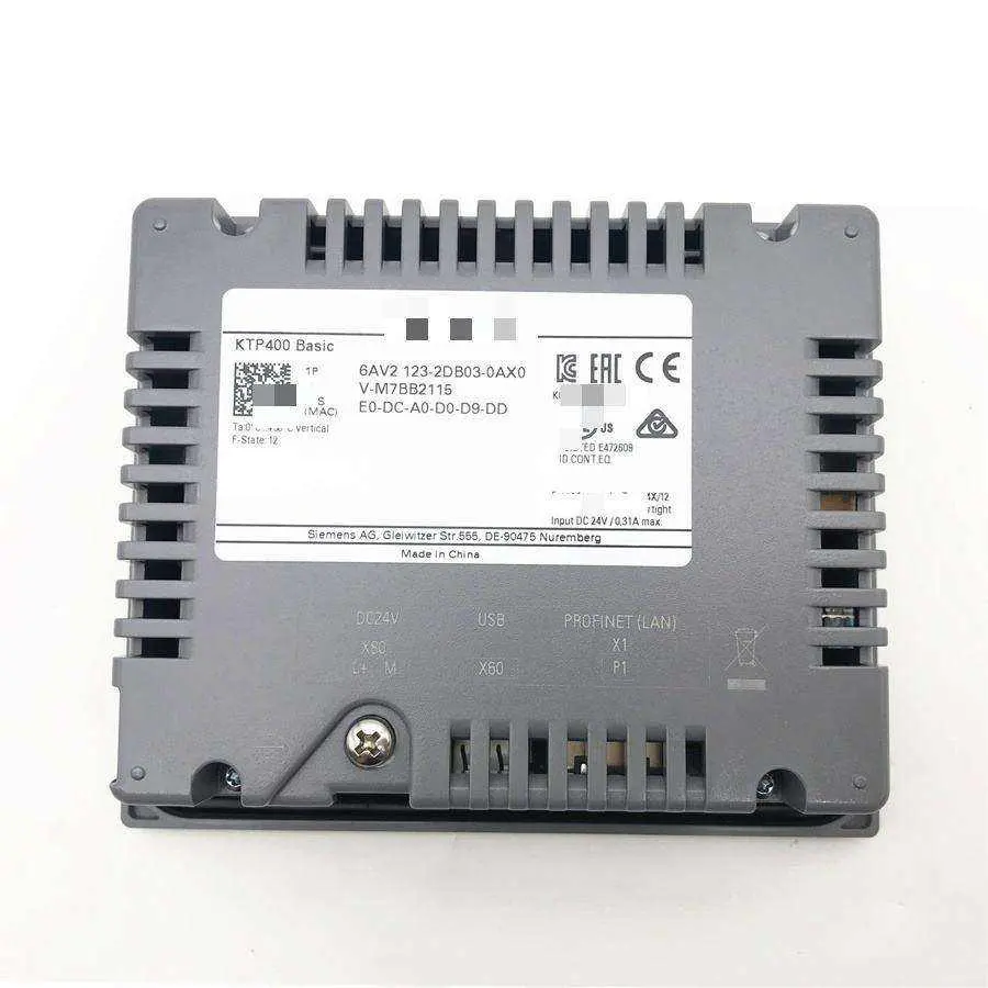 Siemens SIMATIC HMI KTP400 Basic Panel Key/Touch Operation 4 TFT Display 6AV2123-2DB03-0AX0 New In Stock