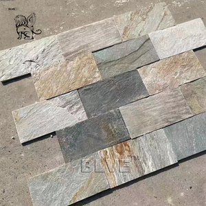 BLVE extérieur maison Villa décoration mur extérieur revêtement ardoise placage de <span class=keywords><strong>pierre</strong></span> brique naturelle carreaux de <span class=keywords><strong>pierre</strong></span> dalles - Product Image 2