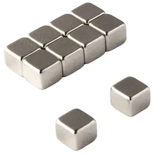 चुंबकीय बिल्डिंग ब्लॉक खिलौनों के लिए थोक छोटे आकार का घन चुंबक नियोडिमियम चुंबक