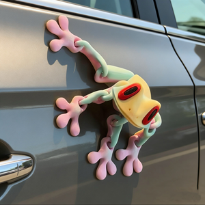 Aimants de réfrigérateur en forme de grenouille magnétique imprimés en 3D en plastique de haute technologie, les plus tendances, jouets de dragon phosphorescents - Product Image 1