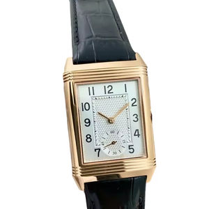 Reloj Mecánico de Lujo Personalizado para Hombre con Reserva de Marcha, Alarma, Estilo Vintage, Correa de Acero Inoxidable y Diseño de Tapa Abatible - Product Image 2