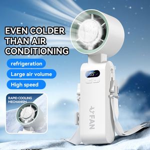 Rechargeable <b>Mini</b> Portable <b>Fan</b> with Power Bank Function Foldable Wearable <b>USB</b> for Indoor/Outdoor & Car Use - Product Image 5