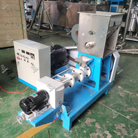 Machine d'extrusion à vis simple pour la fabrication d'aliments pour poissons, usine de production d'aliments pour l'aquaculture 1 mm