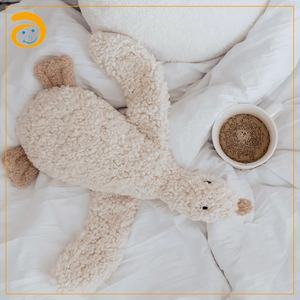 Set de Regalo para Recién Nacido de Manta de Apego y Consolador de Muselina Orgánica Suave de Peluche con Forma de Animal - Product Image 6