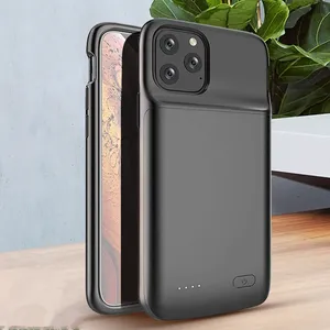 Funda de Banco de energía para iPhone 15 14 13 Mini 12 6 6S 7 8 6 6S Plus 7 8 Plus X XR XS Max 13 <span class=keywords><strong>Pro</strong></span> 11 <span class=keywords><strong>Pro</strong></span> Max cargador de batería - Product Image 2