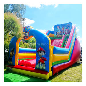 Trampoline <span class=keywords><strong>gonflable</strong></span> patte rebond maison toboggan sec <span class=keywords><strong>patrouille</strong></span> <span class=keywords><strong>gonflable</strong></span> château plein d'entrain enfants aire de jeux videurs pour <span class=keywords><strong>location</strong></span> - Product Image 2