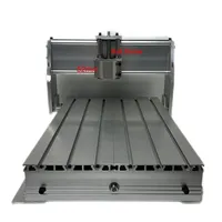 Kit de cadre CNC en aluminium 3040 avec vis à billes pour machine de gravure et de fraisage du bois DIY, support de broche 52mm, course 290x390x60mm