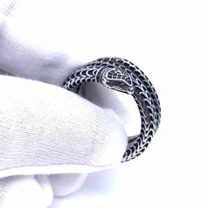 Snake King <b>Ring</b> <b>Men</b> Stainless Steel Animal Snake Design Fashion Jewelry Gift Retro <b>Silver</b> 216012 - Product Image 4