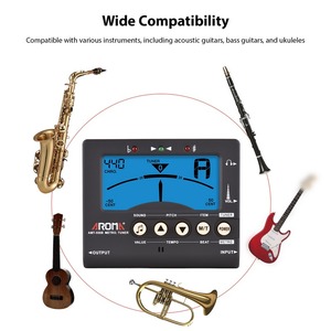 <span class=keywords><strong>Afinador</strong></span> <span class=keywords><strong>de</strong></span> <span class=keywords><strong>guitarra</strong></span> <span class=keywords><strong>AROMA</strong></span> para <span class=keywords><strong>guitarra</strong></span> cromática, bajo, violín, ukelele, retroiluminación, pantalla LCD, <span class=keywords><strong>afinador</strong></span> <span class=keywords><strong>de</strong></span> <span class=keywords><strong>guitarra</strong></span> portátil con enchufe <span class=keywords><strong>de</strong></span> 6,35mm - Product Image 5