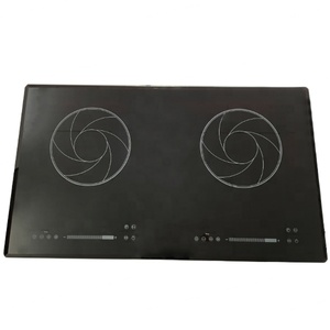 Table de cuisson à induction double 5200W, plaque à induction électrique encastrable 2 brûleurs, cuisinière à induction, technologie demi-pont - Product Image 5
