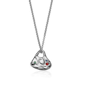 Gemnel collier <span class=keywords><strong>de</strong></span> zircon couleur coeur en argent 925 unique et exquis pour la plus belle fille - Product Image 4