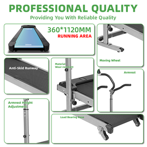 Cinta <span class=keywords><strong>de</strong></span> correr mecánica plegable Manual, equipo deportivo, gran oferta - Product Image 2