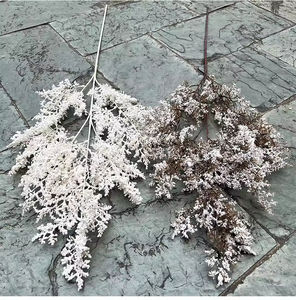 2026 nouvelles branches et tiges artificielles d'automne en plastique, fleurs de givre, décoration florale d'automne pour mariage - Product Image 4