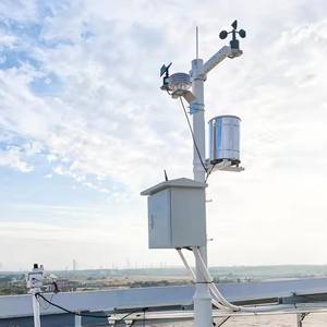 Pemantauan Lingkungan 7 in 1 multi-<span class=keywords><strong>sensor</strong></span> <span class=keywords><strong>OEM</strong></span> 4g hujan angin hujan stasiun cuaca otomatis <span class=keywords><strong>Sensor</strong></span> surya dalam dan luar ruangan - Product Image 4