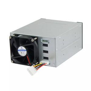 Hot Swap 3 Bays Nas Storage Server <span class=keywords><strong>Case</strong></span> Modulair Voor 3*3.5 Hdd Modulaire Adapter 2*<span class=keywords><strong>5.25</strong></span> Cd 2u Rack Gemonteerd Chassis - Product Image 5