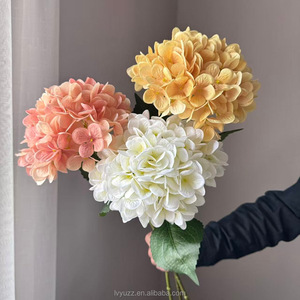 Fleur artificielle réaliste, hauteur 70 cm, hydrangea en soie, décoration <span class=keywords><strong>de</strong></span> mariage, fleurs artificielles pour autres décorations <span class=keywords><strong>de</strong></span> mariage - Product Image 4