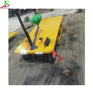 Chariot de marché électrique à 4 roues, chariot à plateau plat électrique, protection de l'environnement, <span class=keywords><strong>voiture</strong></span> de transport électrique - Product Image 3