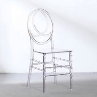 Chaises de mariage en gros, tables et chaises de salle à manger en acrylique pour hôtels, chaises Ghost Chiavari transparentes pour événements
