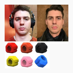 A0518 Silicone <b>Exerciser</b> Silica <b>Face</b> Fitness Ball Jaw <b>Exerciser</b> Facial Toner Reduce Double Chin Relax Ball Jawline Simulator - Product Image 2