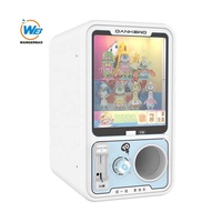 WANGERBAO Mini Distributeur Automatique de Jouets Gachapon Gacha Personnalisable avec Écran d'Affichage et Motif à Carreaux