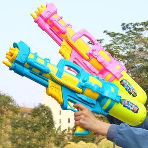 Permainan anak-anak pull-out ransel pistol air mainan luar ruangan musim panas pantai pistol air mainan Musim Panas anak-anak pistol air besar mainan - Product Image 6
