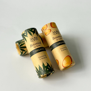 หลอดกระดาษคราฟท์พิมพ์ลายเรียบง่าย หลอดกระดาษแข็งเปล่าสำหรับลิปสติกแบบแท่งทำมือ แบรนด์ส่วนตัว - Product Image 5