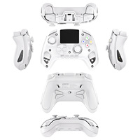 TGS RG P01 Pengontrol Game Nirkabel Motor Getar Tombol Turbo-2.5D IPS Hall Rocker untuk PC/Steam/Linux/