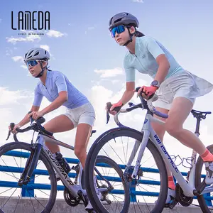 LAMEDA-Camiseta de Ciclismo para mujer, ropa de Ciclismo personalizada, ODM, novedad de verano de 2023