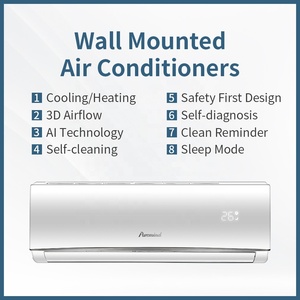 Aire Acondicionado Split de 1.5 HP, 12000 BTU, 1 Tonelada, Solo Frío, SEER 16, Wifi, R32, para Hotel y Hogar, Ultra Silencioso - Product Image 2