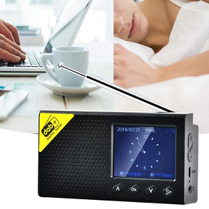 DAB-PC1 Di Động 2.4 Inch Lcd Hiển Thị Auto Dab + Home Receiver Không Dây Kép Báo Động Thiết Lập Kỹ Thuật Số Dab Fm Radio Với BT - Product Image 4