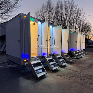 Baño Portátil Móvil para Campamentos, Exteriores y Obras de Construcción - Product Image 5