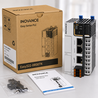 Contrôleur PLC compact INOVANCE Easy521-0808TN, double Ethernet EtherCAT, 8DI 8DO, transistor, DC 24V, haute performance
