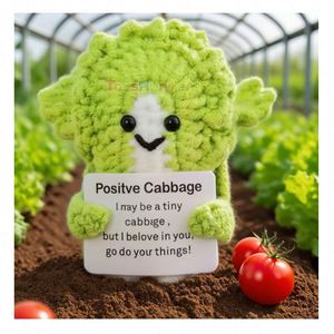 Handmade Crochet <b>Crab</b> Toy Cute Cotton Stuffed Animal PP Cotton Funny Positive Romantic Wedding Anniversary Gift for - Product Image 3