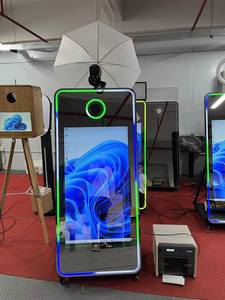 Gương gian hàng Selfie ma thuật gương gian hàng 65-inch gương 43 inch màn hình selfie gian hàng ảnh với trường hợp chuyến bay đóng gói - Product Image 2