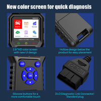 Outil de diagnostic automobile Multi Languages ODB2 Code Reader Check Engine System Engine OBD 2 Scanner OBD2 Scanner Error Codes