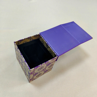 Boîte à miel rigide écologique recyclée avec laminage mat personnalisé, fermeture magnétique et taille adaptable