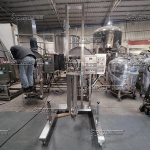 Nuovo Omogeneizzatore Pneumatico ad Alta Efficienza SIPUXIN, Macchina in Acciaio Inox 304/316 Semi-Automatica per l'Industria Cosmetica - Product Image 2