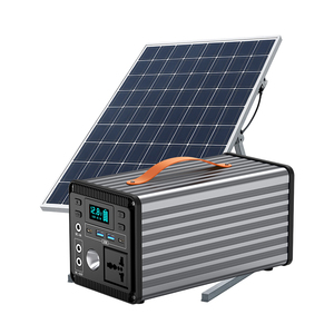 เครื่องกำเนิดไฟฟ้าพลังงานแสงอาทิตย์ 200w 300w 400w 500w สำหรับใช้งานกลางแจ้ง แบตเตอรี่สำรองแบบพกพา Lifepo4 สถานีไฟฟ้าพกพา - Product Image 2