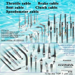 Linea flessibile universale del cavo del freno dell'acceleratore di controllo del motorino del motociclo per KYMCO come 50 vitalità 50 persone S <span class=keywords><strong>125</strong></span> - Product Image 6
