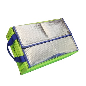 Doublure de caisse isotherme réutilisable en aluminium robuste avec <span class=keywords><strong>isolation</strong></span> à bulles, imperméable, pour caisses en plastique - Product Image 6